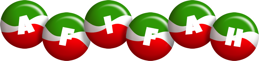 Afifah italy logo