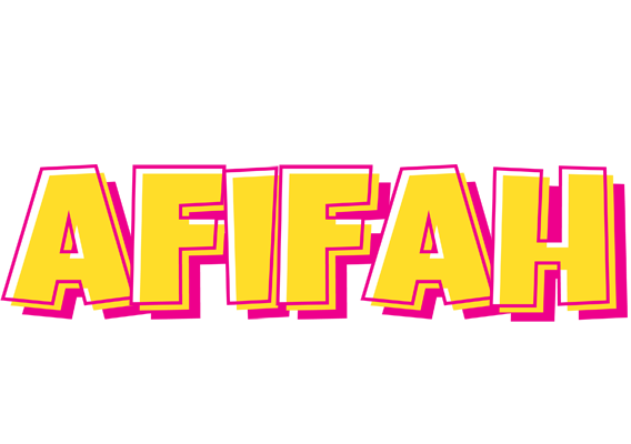 Afifah kaboom logo