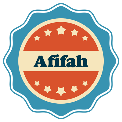 Afifah labels logo