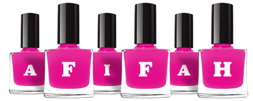 Afifah nails logo