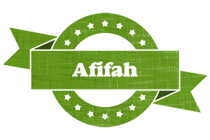 Afifah natural logo