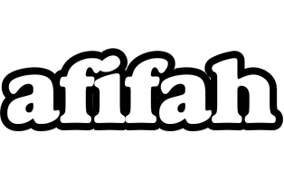 Afifah panda logo