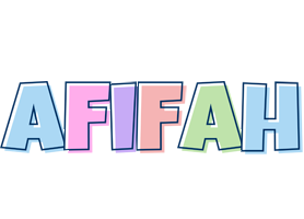 Afifah pastel logo