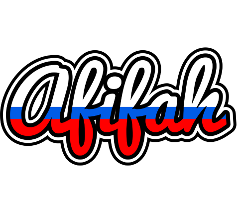 Afifah russia logo