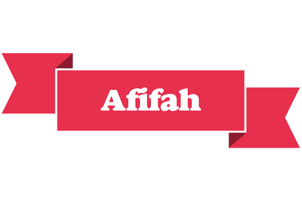 Afifah sale logo