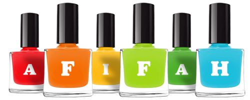Afifah saloon logo