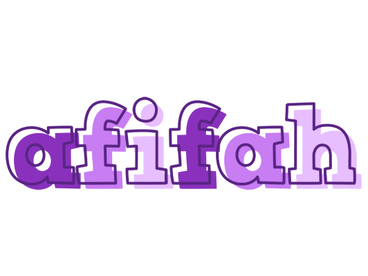 Afifah sensual logo