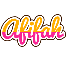 Afifah smoothie logo