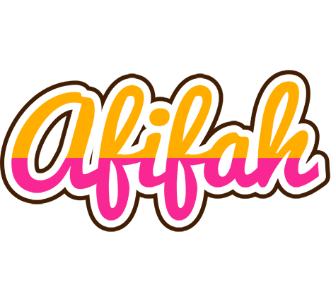 Afifah smoothie logo