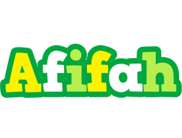 Afifah soccer logo