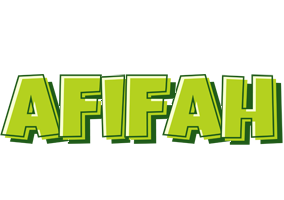Afifah summer logo