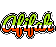 Afifah superfun logo
