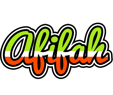 Afifah superfun logo