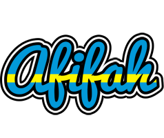 Afifah sweden logo