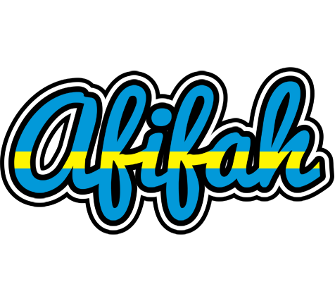 Afifah sweden logo