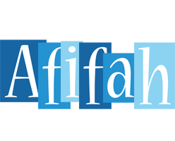 Afifah winter logo