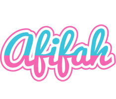 Afifah woman logo