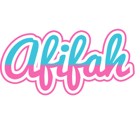 Afifah woman logo
