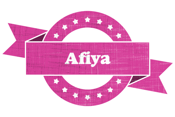Afiya beauty logo