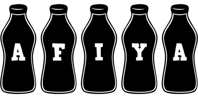 Afiya bottle logo