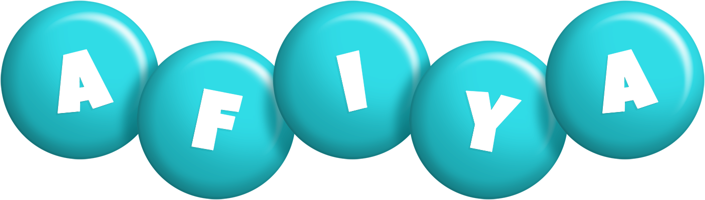 Afiya candy-azur logo