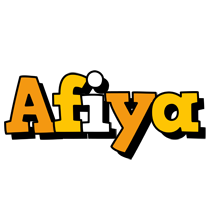 Afiya cartoon logo