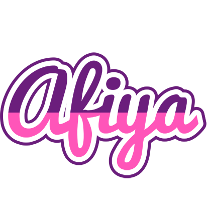 Afiya cheerful logo