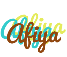 Afiya cupcake logo