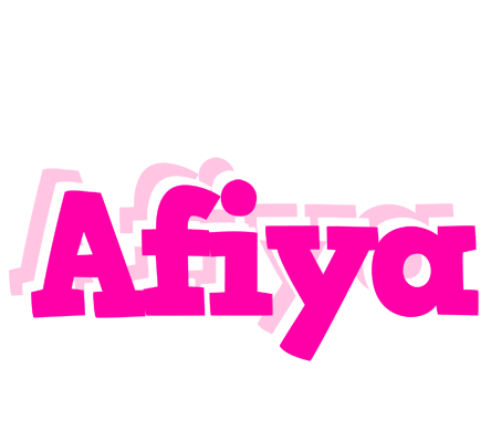 Afiya dancing logo