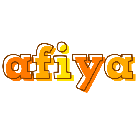Afiya desert logo