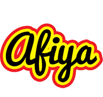 Afiya flaming logo