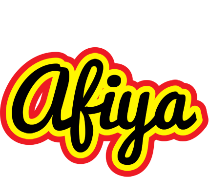 Afiya flaming logo