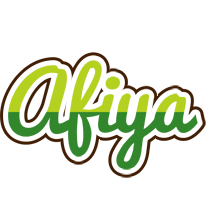 Afiya golfing logo