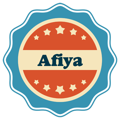 Afiya labels logo