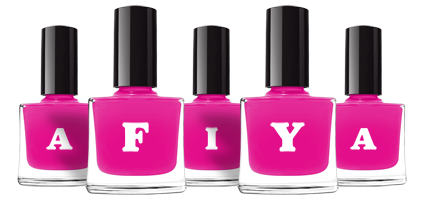 Afiya nails logo