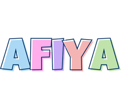 Afiya pastel logo