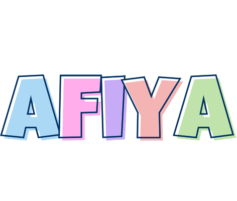 Afiya pastel logo