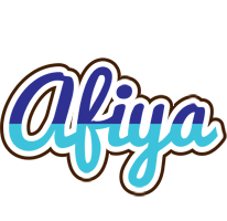 Afiya raining logo