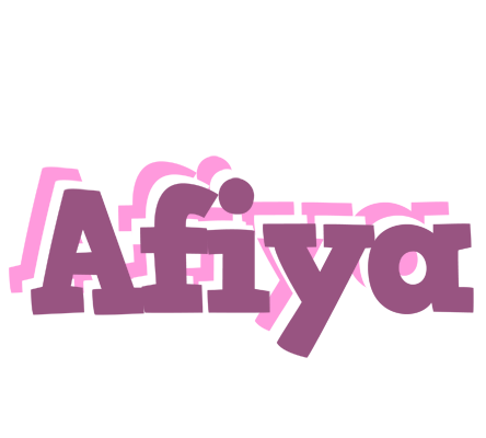 Afiya relaxing logo