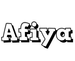 Afiya snowing logo