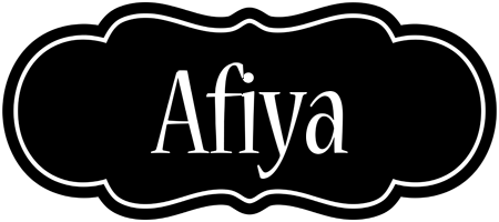 Afiya welcome logo