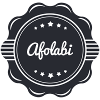 Afolabi badge logo
