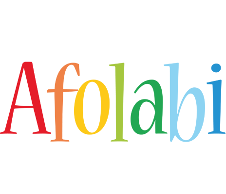 Afolabi birthday logo