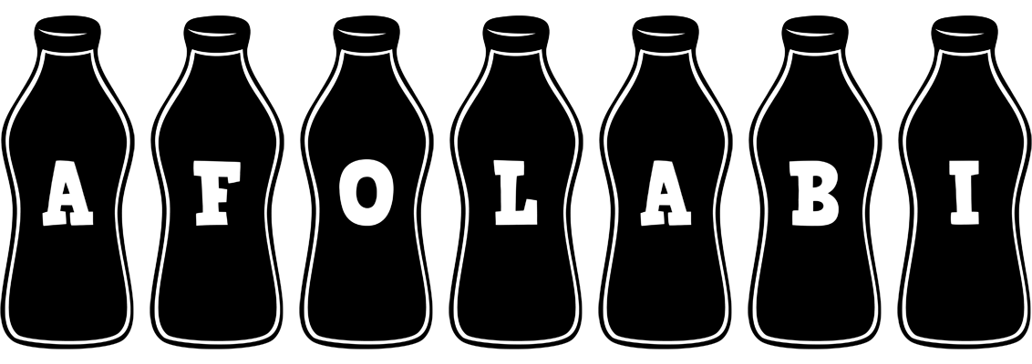 Afolabi bottle logo