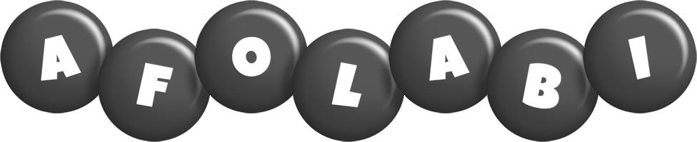 Afolabi candy-black logo