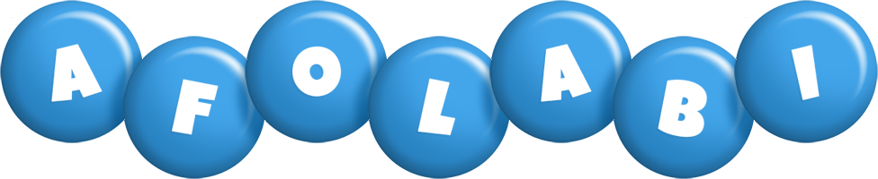 Afolabi candy-blue logo