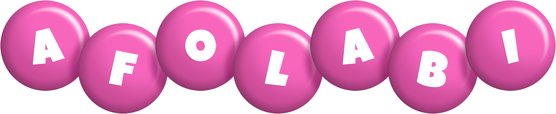 Afolabi candy-pink logo