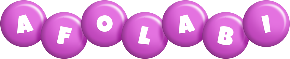 Afolabi candy-purple logo