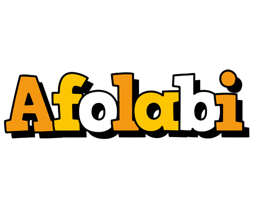 Afolabi cartoon logo