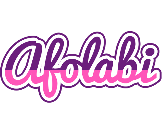Afolabi cheerful logo
